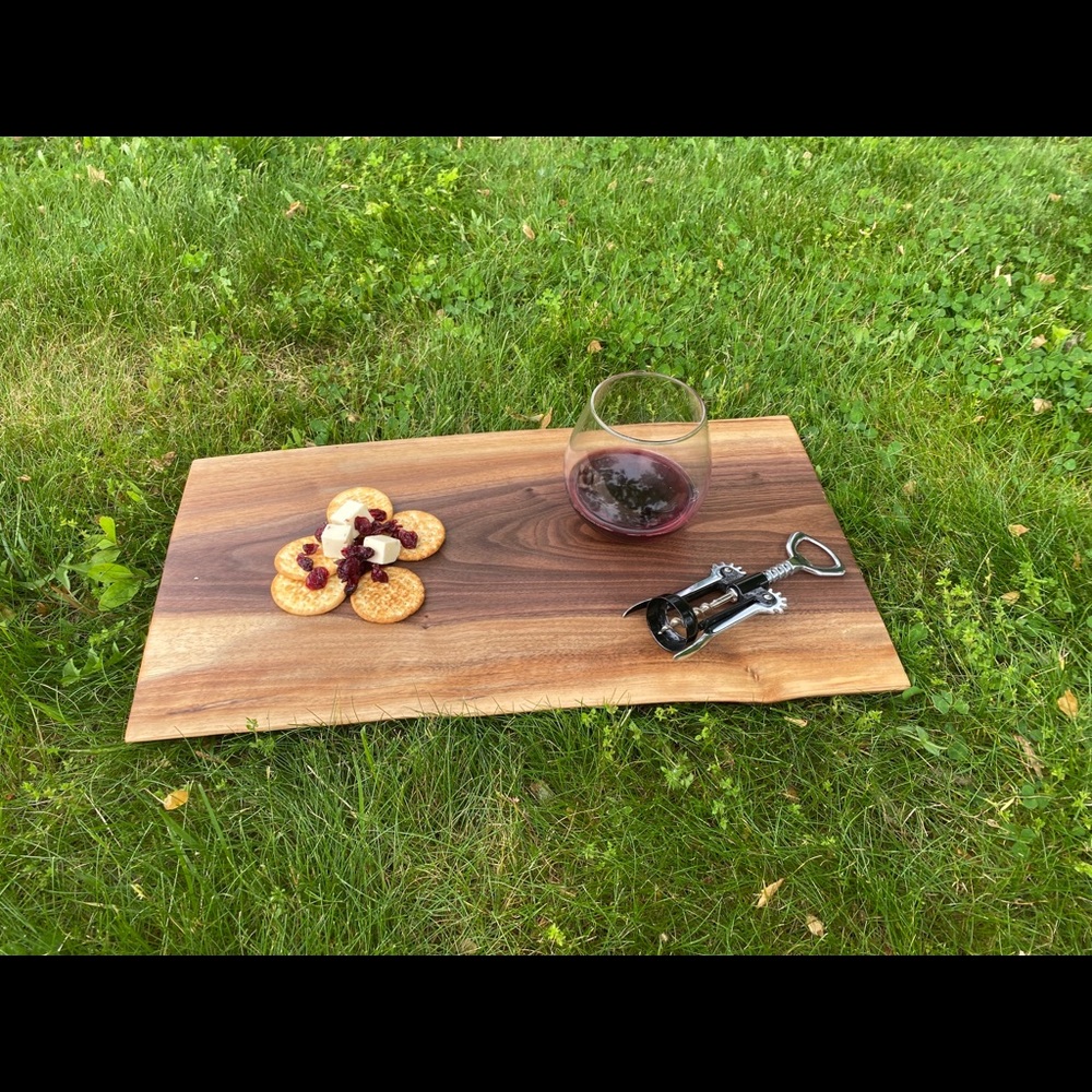 SOLD-Handmade Walnut Charcuterie Board